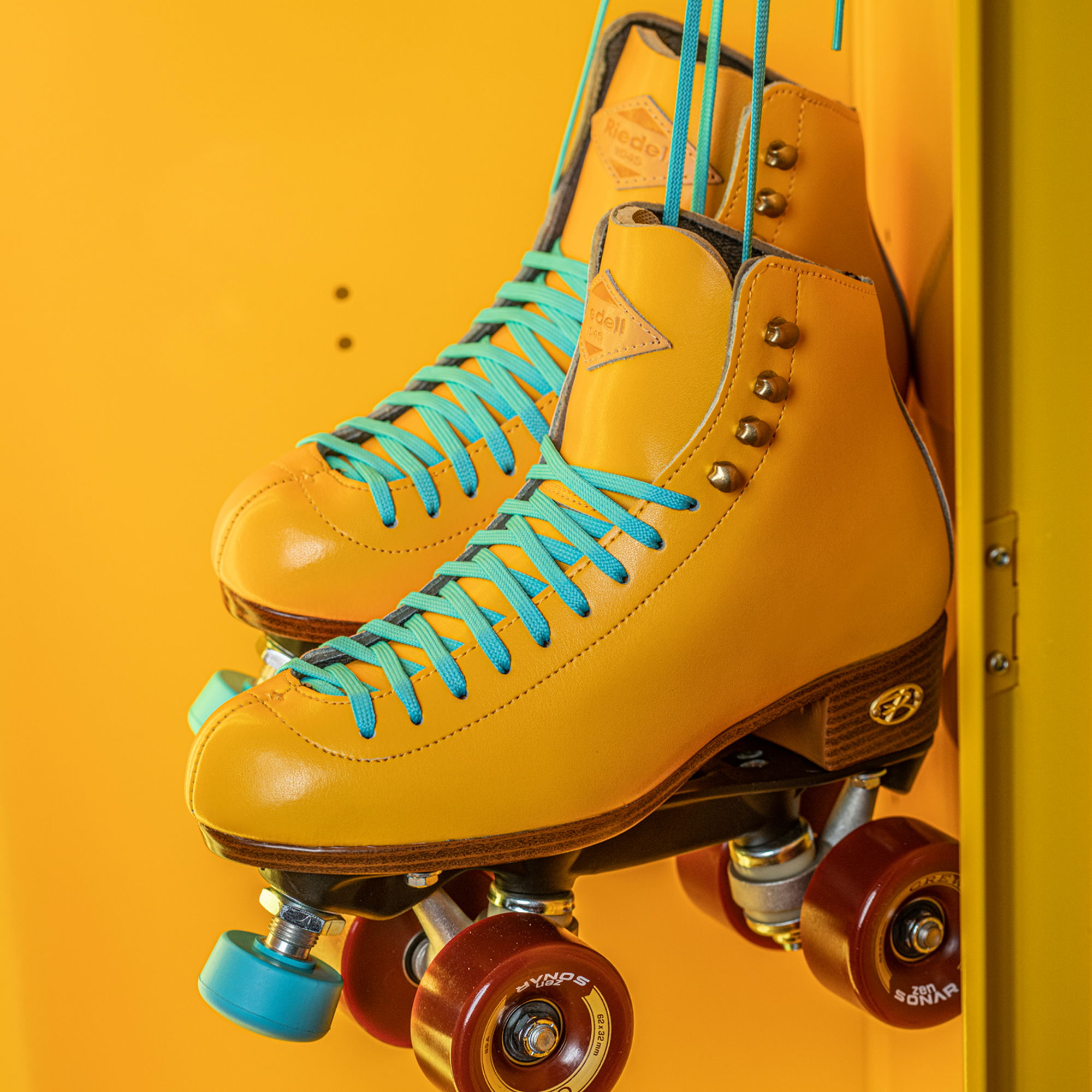 Riedell Crew Skates - Turmeric Yellow