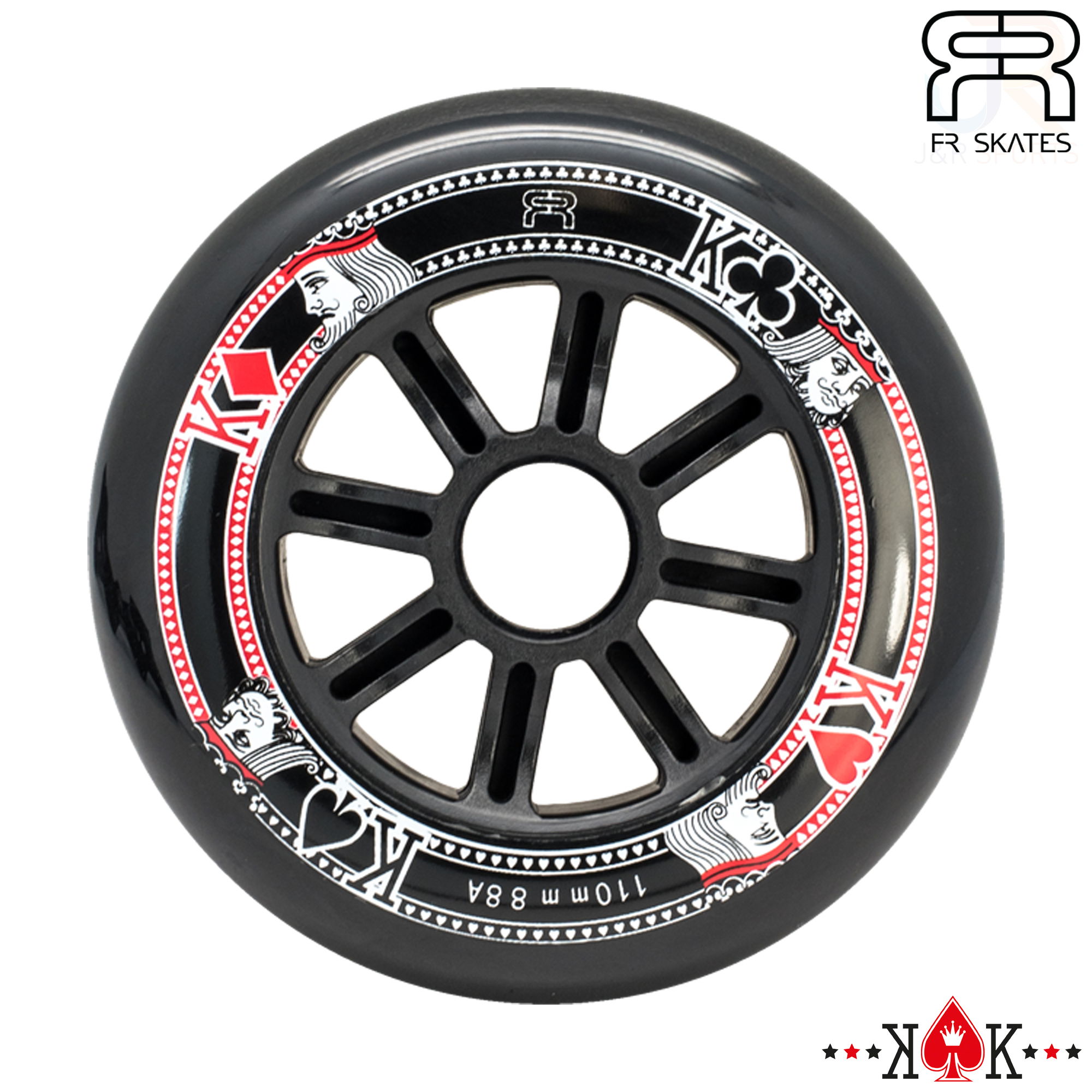 FR Street KINGS Wheels - Black