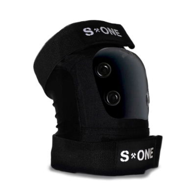 S1 PRO ELBOW PADS - BLACK/BLACK - LARGE