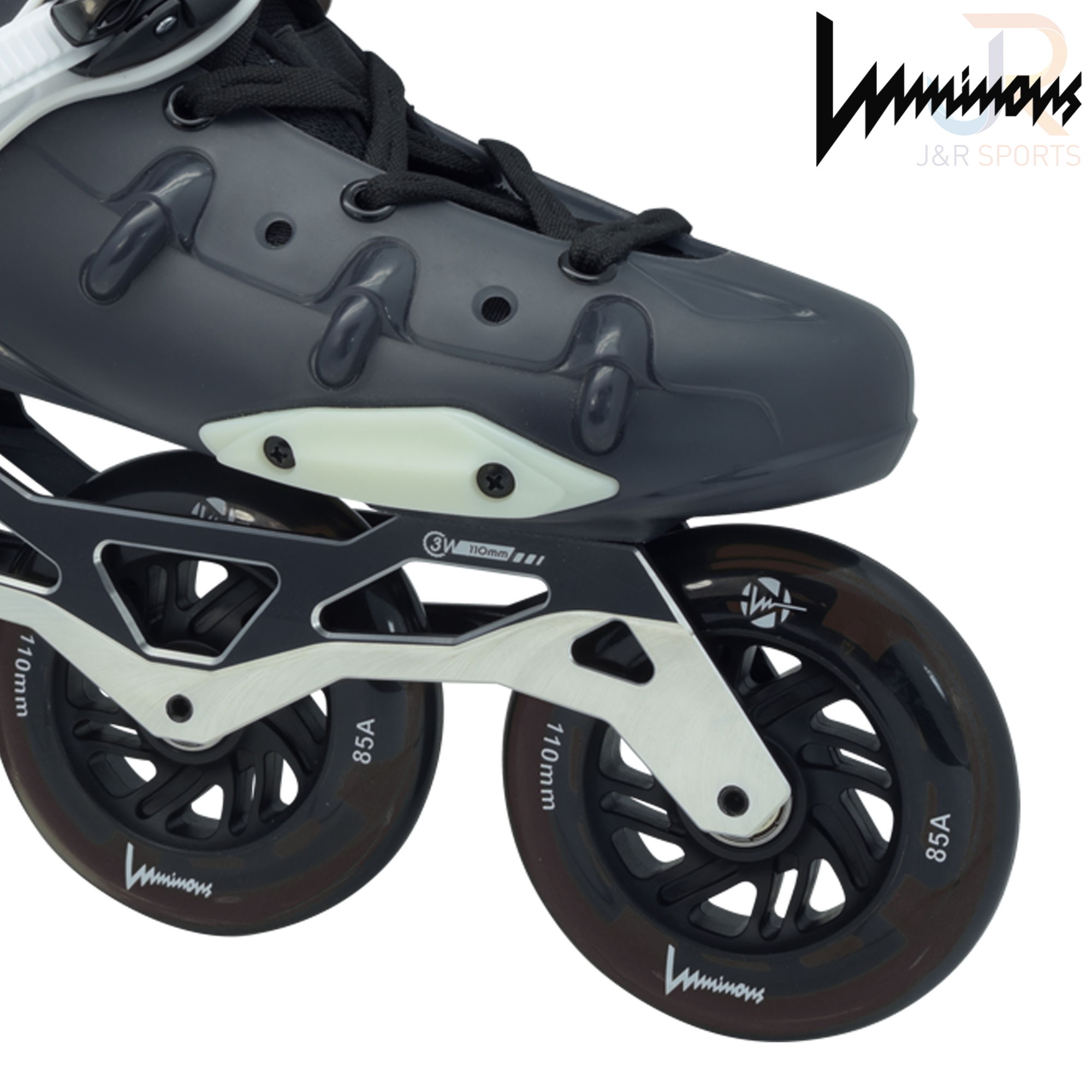 Luminous Ray 110 Skates - Dark