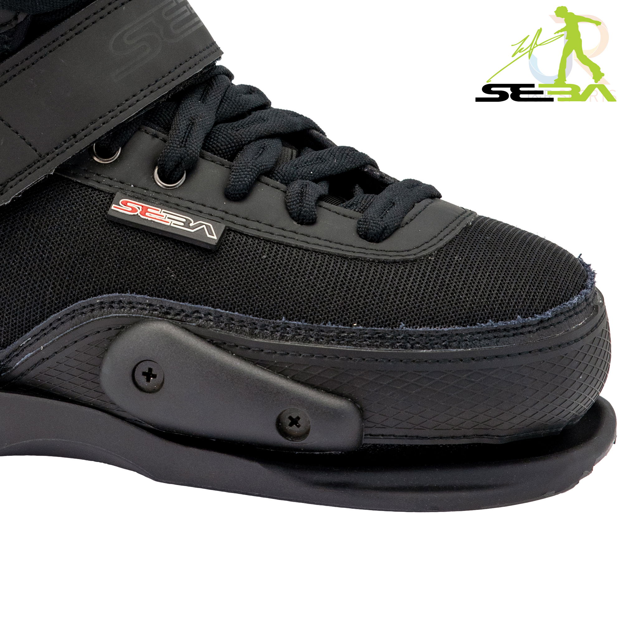 Seba CJ2 Prime Boot - Black - Toe Detail - SSK-BCJ2-BKLL