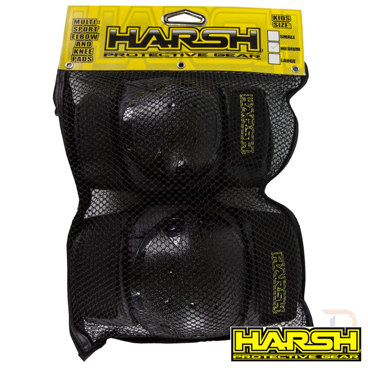 HARSH Protection - Kids Knee & Elbow Pad Set Packed - HA204-091