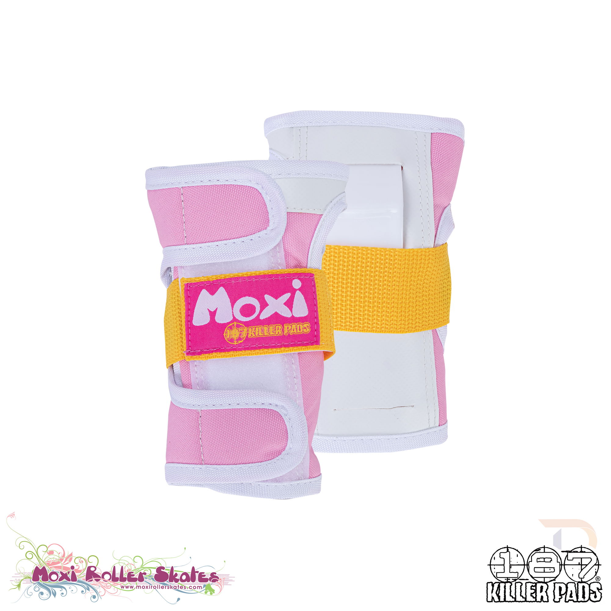 187 Pads - Moxi 6 Pack Combo - Pink - Wrist Guards - T8JA171