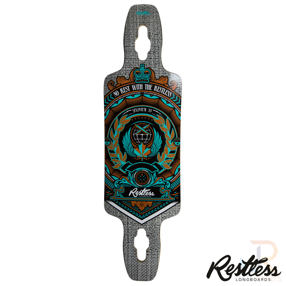 Restless Boards - Splinter Series CREST 35inch Deck - RESDSSC35