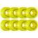 ROLLERBONES - TEAM LOGO YELLOW (8) - 62mm/101a