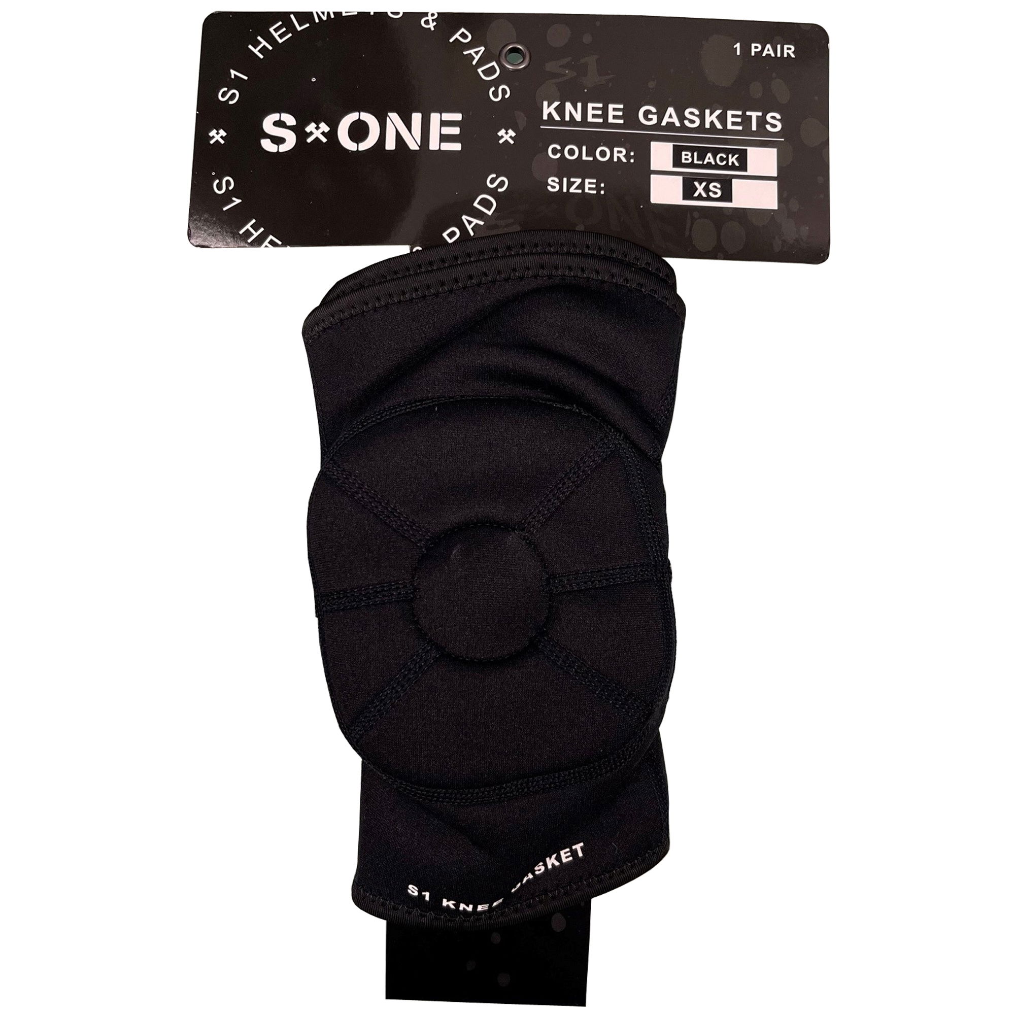 S1 KNEE GASKET - BLACK - MEDIUM