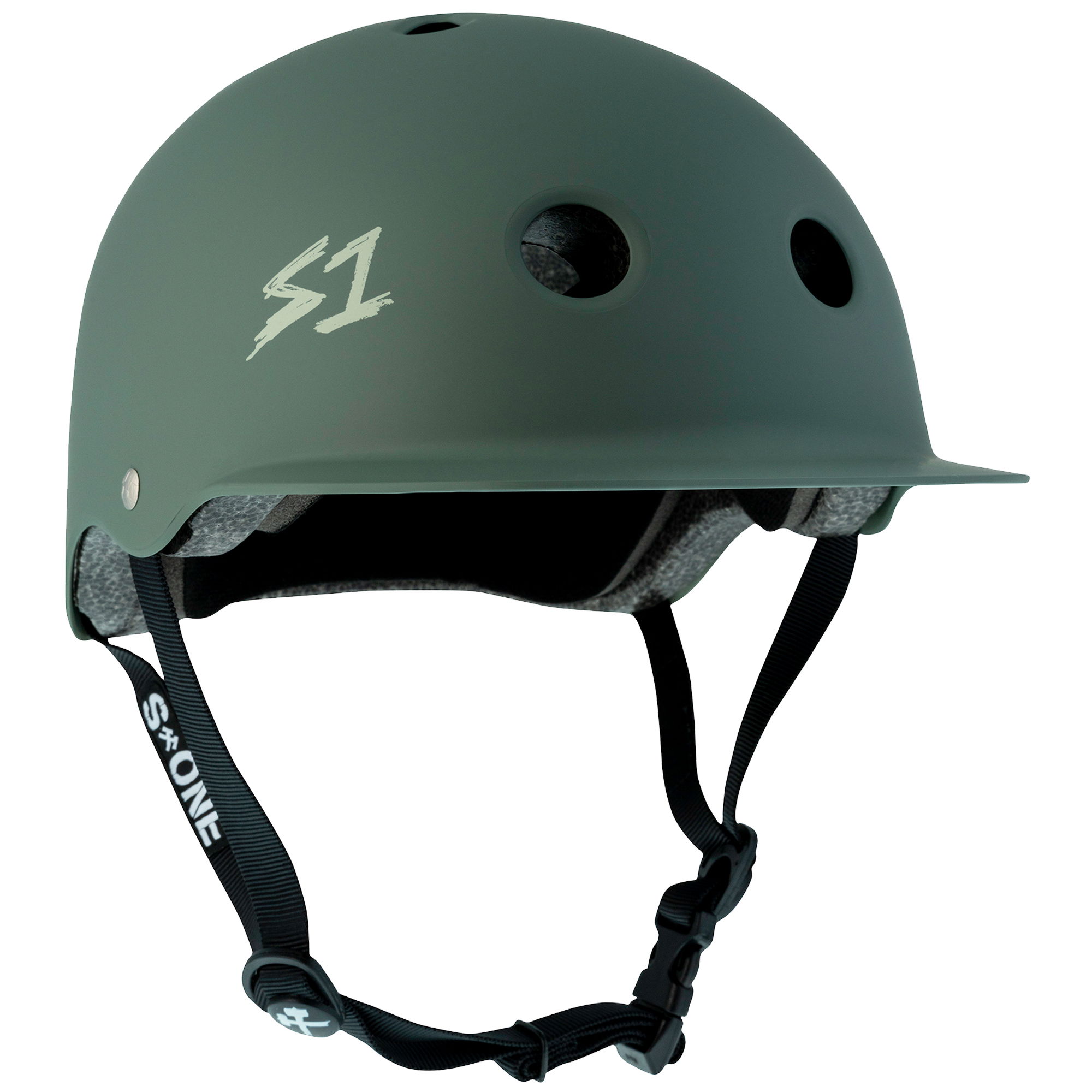 S1 Lifer Brim Helmets - Ambush Green