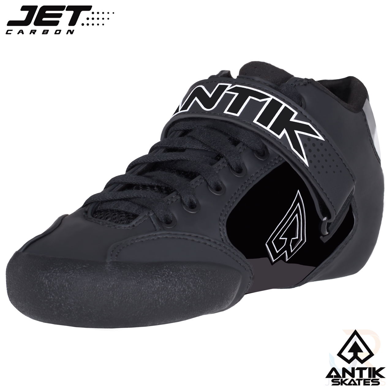 Antik Jet Carbon Boot - Black - Angled Inside - GMAT507259040