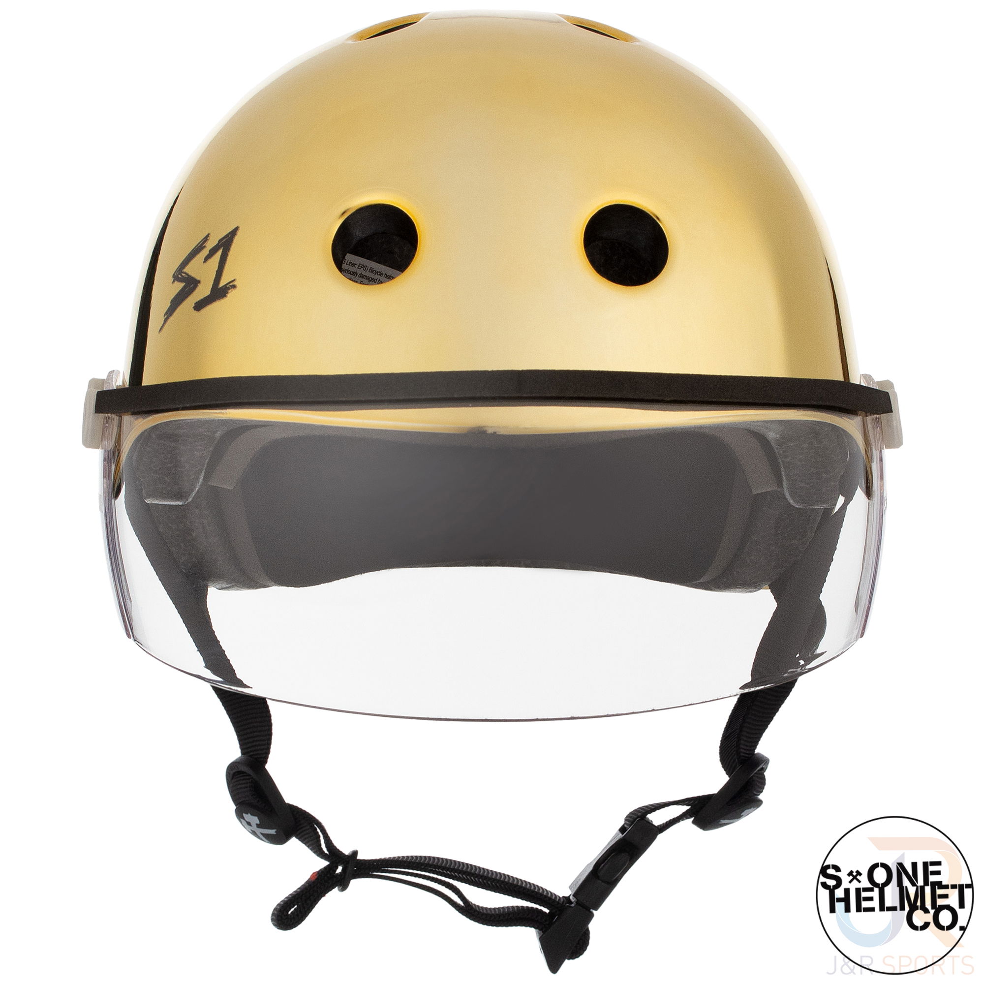 S1 Lifer Helmets inc Visor - Gold Mirror