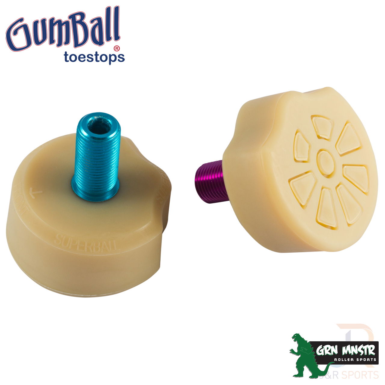 Gumball Superball Toe Stops - Image 1 - GMGB122894