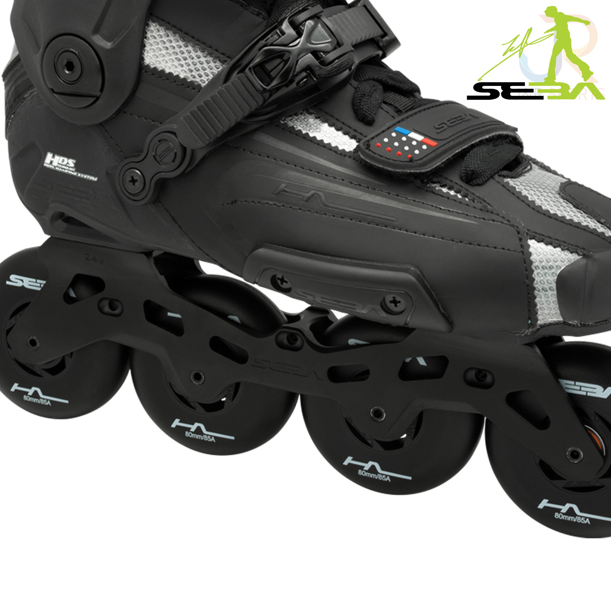 Seba HIGH Light 80 In-Line Skates - Black