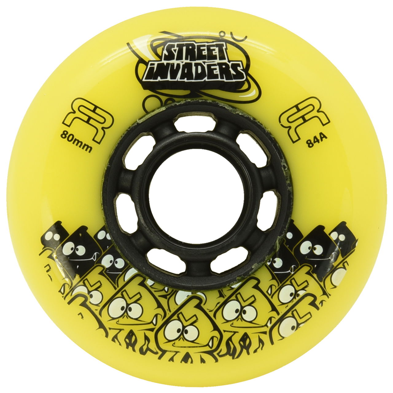 FR Street INVADER II Wheels - Yellow