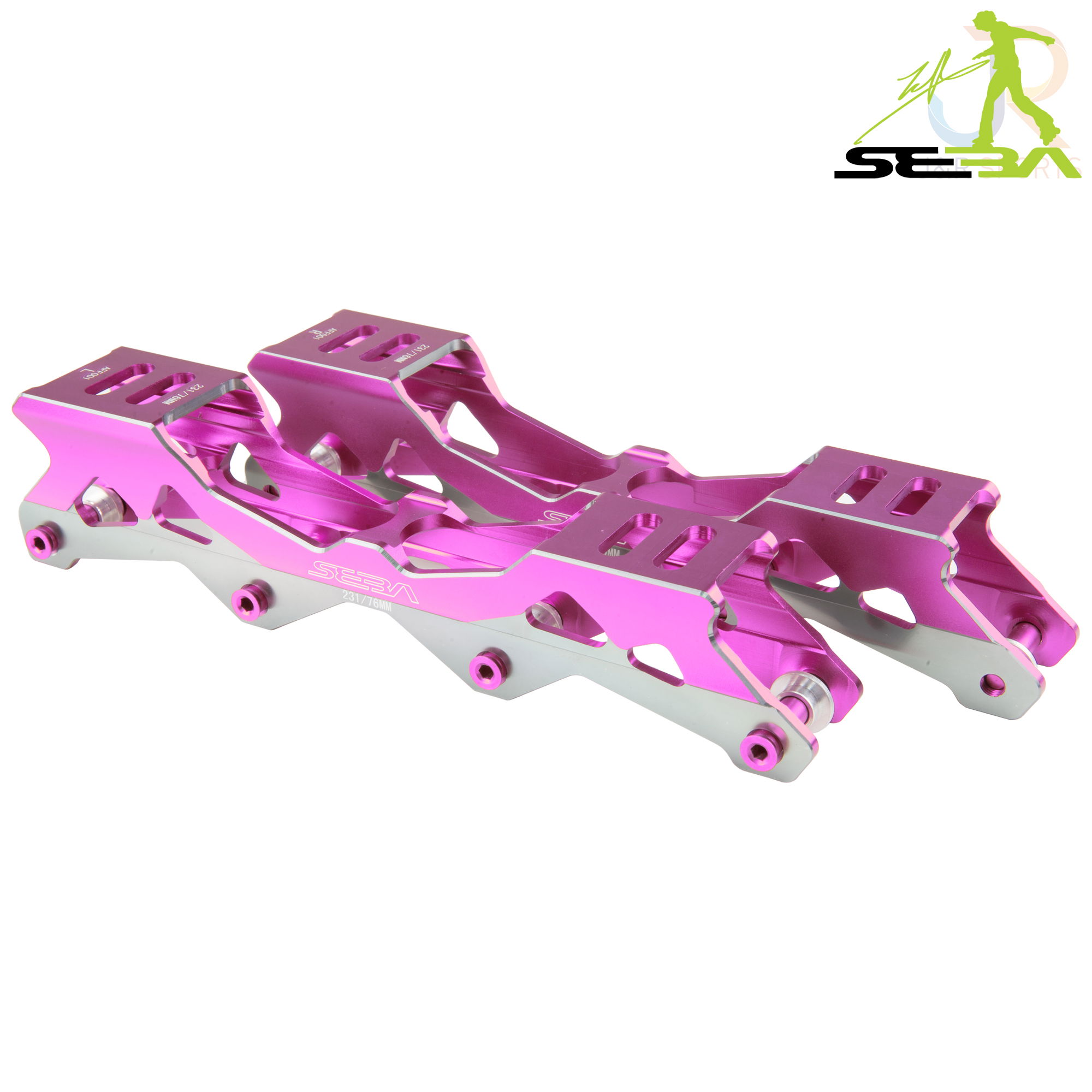 Seba 4D Flat Frames - 231mm - Pink Silver - SSK16-SFM-AFF001-231