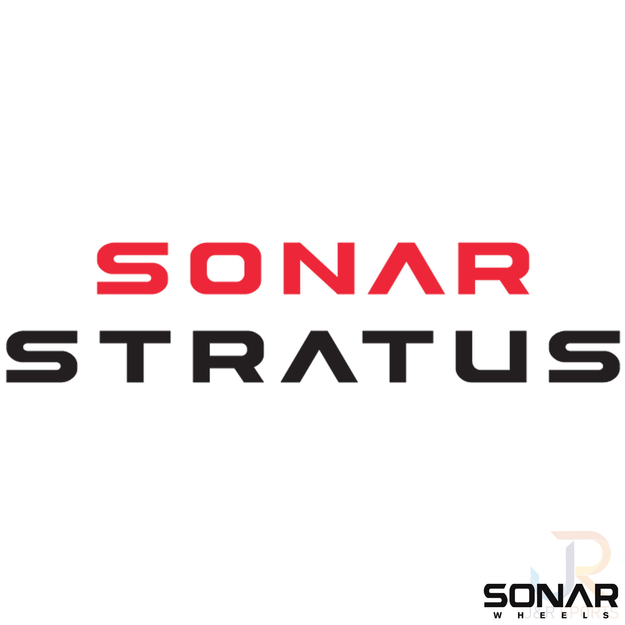 SONAR WHEELS (4) STRATUS - BLACK - 57mm/98a