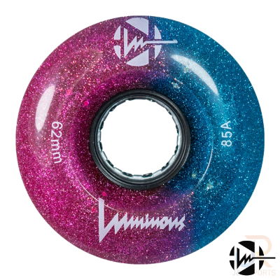 LUMINOUS - LED QUAD WHEEL - GALAXY - 62mm/85a (UNIT)