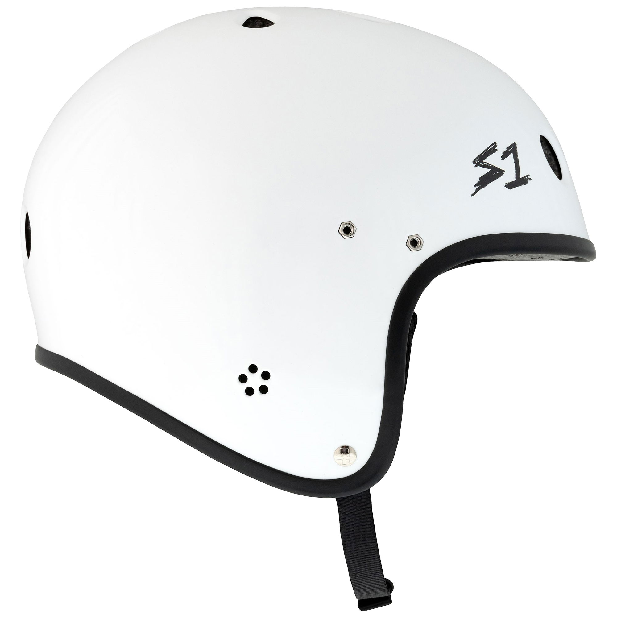 S1 RETRO Lifer E-Helmets - White Gloss