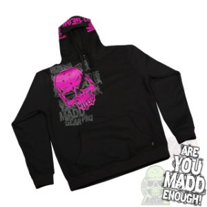 Corpo Skull Hoodie Black Pink