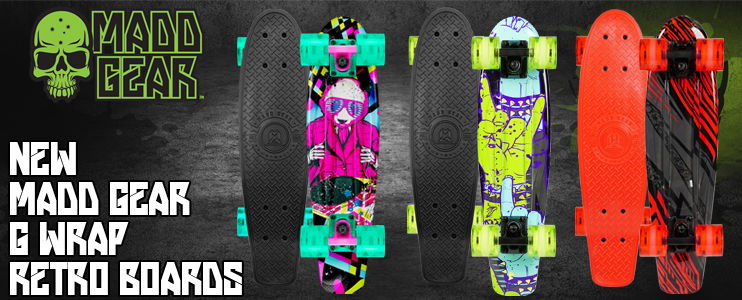 Madd Gear G Wrap Retro Boards