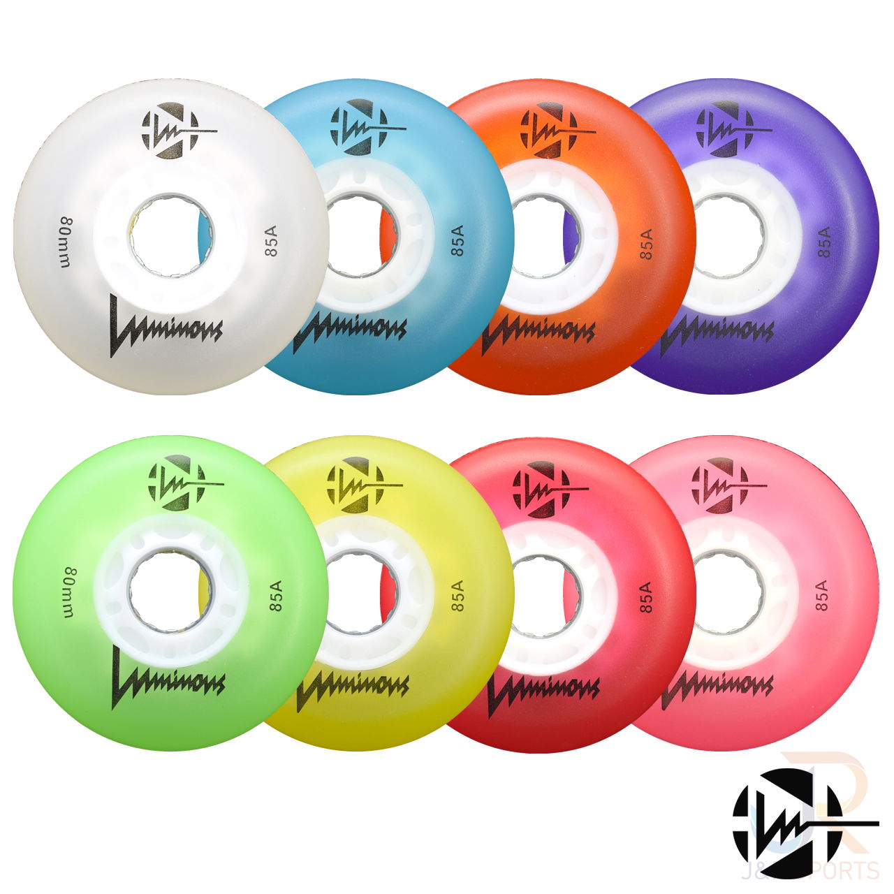 Luminous Wheels - ALL 80mm 85a - Face - LUWLLU8085