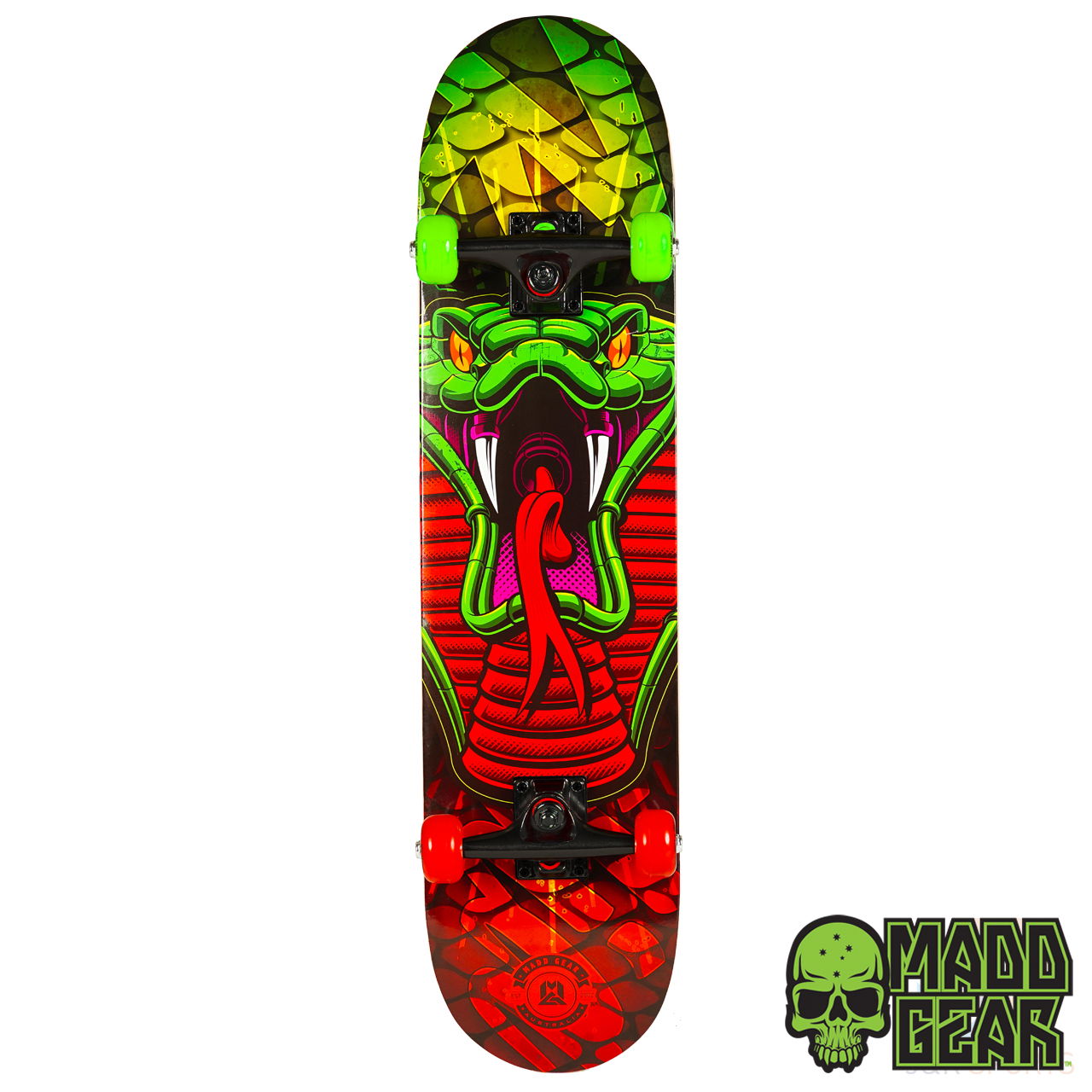 Madd PRO Skateboard II - Reptilia - Underside - MGP207-233