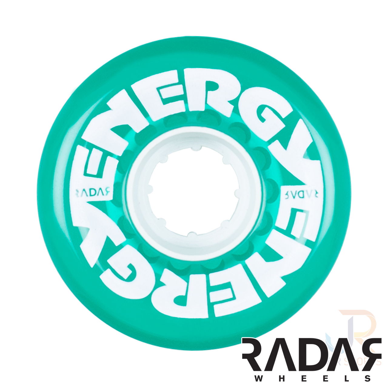 Radar Energy 62 Clear Green - Face - RWRE62CLGR