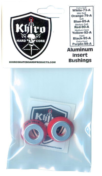 KHIRO INSERT BUSHING GOLD SET - RED 90A