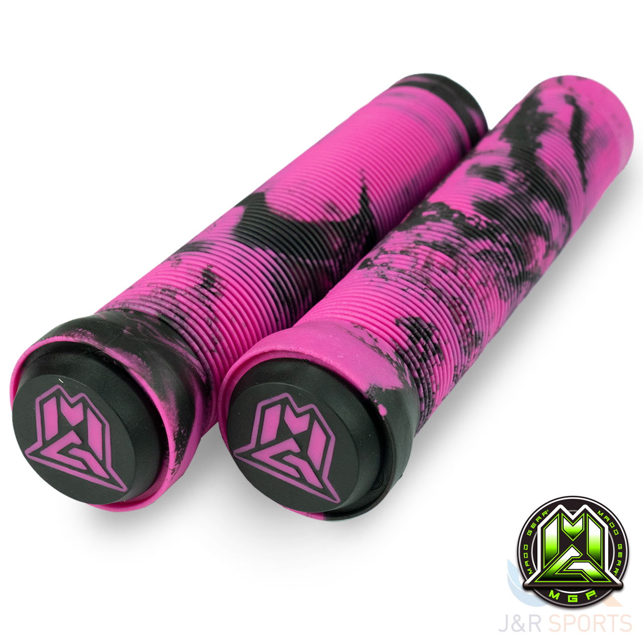 MGP 150mm SWIRLS Grind Grips - Pink Black - MGP207-247