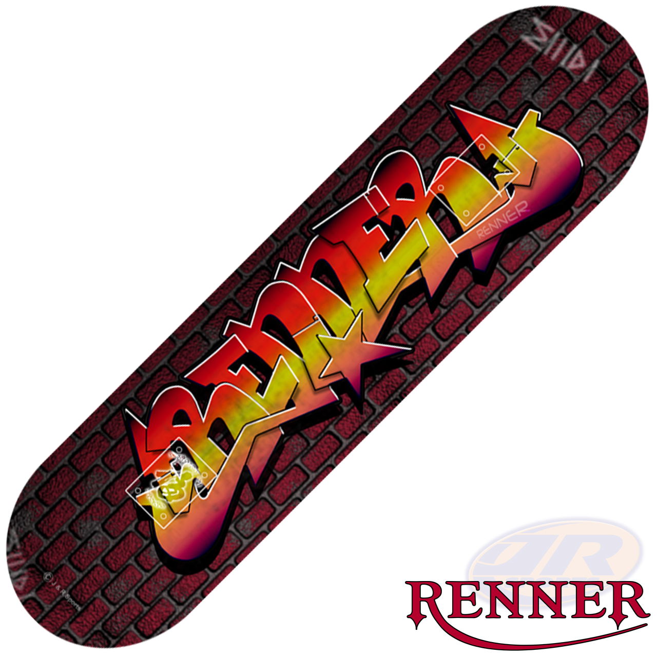 Renner - Graffiti Wall 3108 A17 Angled DECK