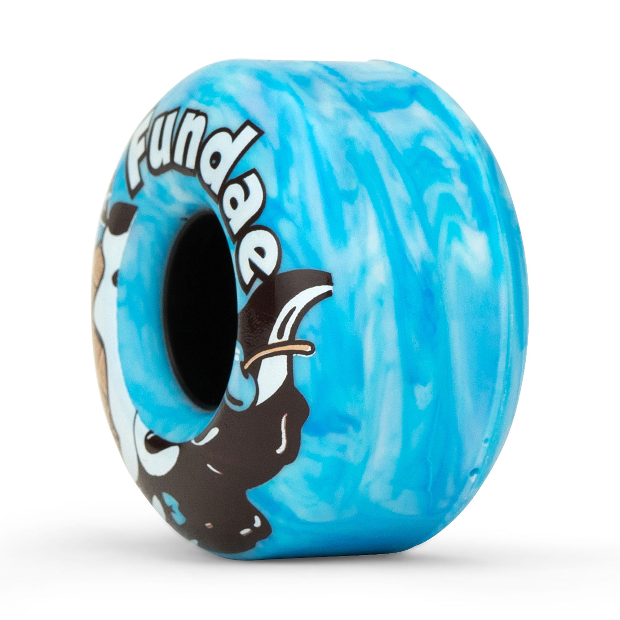 MOXI FUNDAE WHEELS (4) - BIRTHDAY CAKE 57mm x 34mm/92A