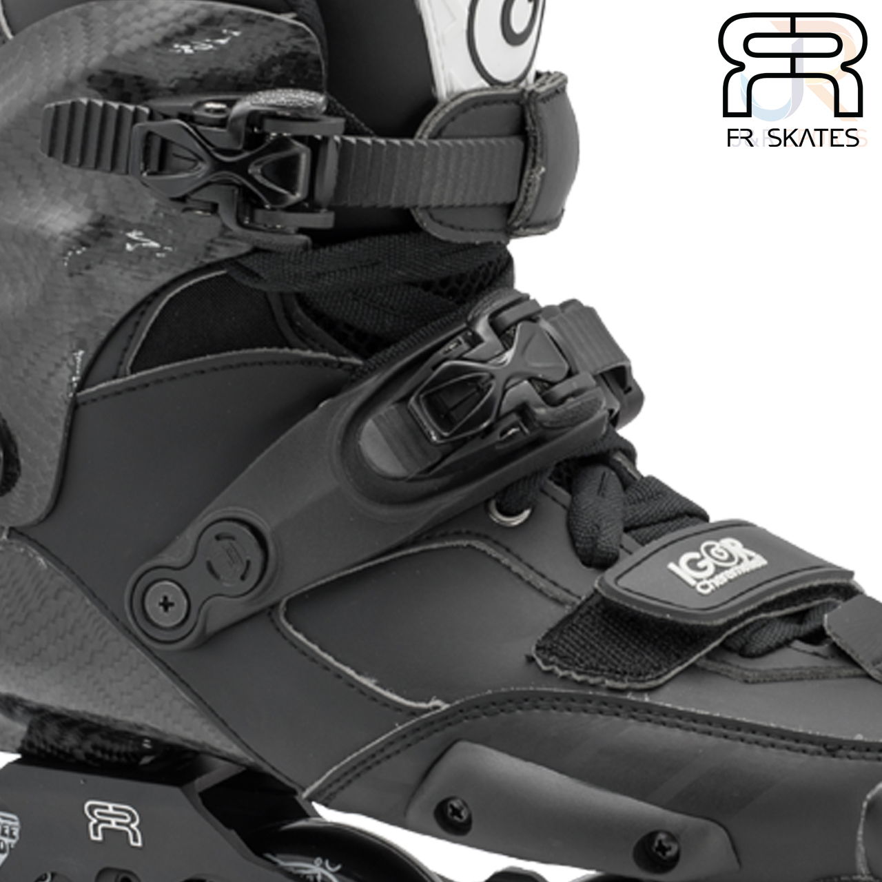 FR Skates - FR PRO Igor - Black Black - PowerStrap - FRSKIGBK