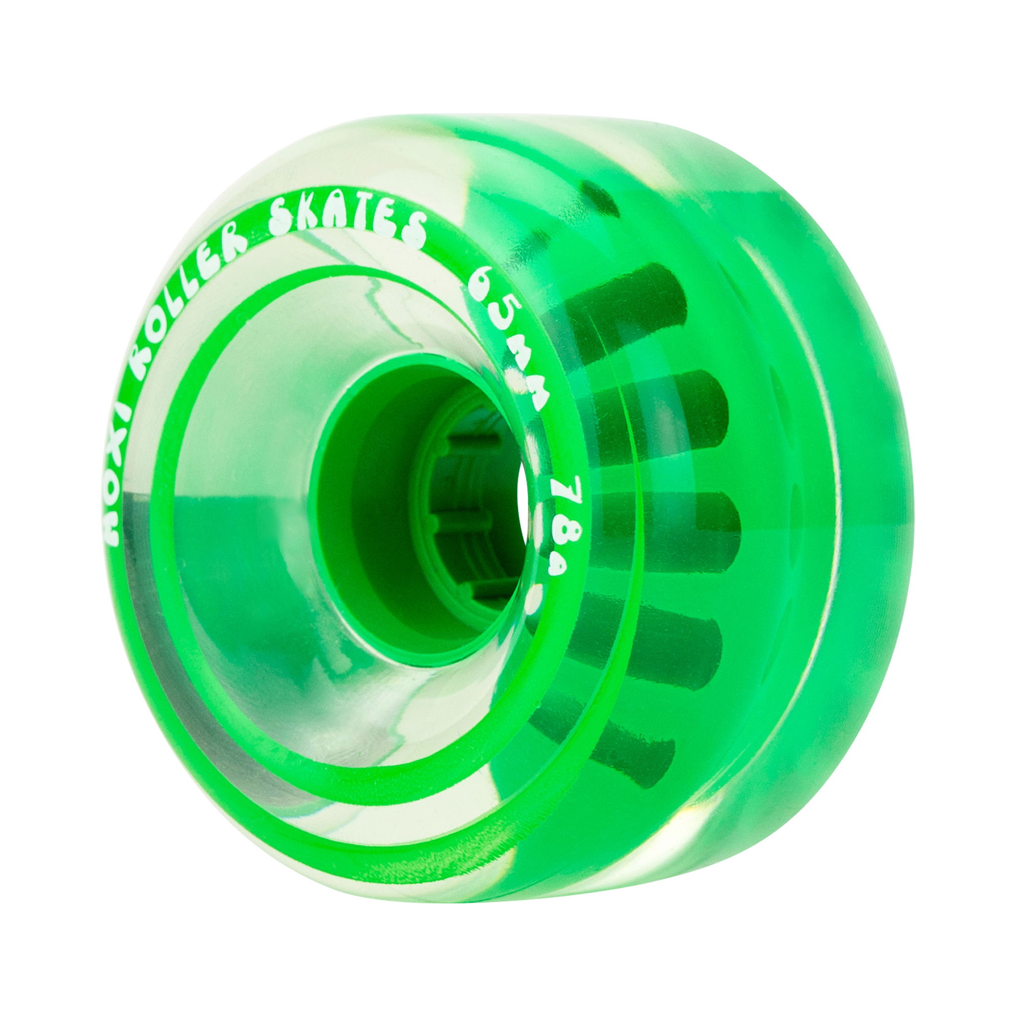 MOXI CLASSIC OUTDOOR WHEELS (4) - GRN APPLE - 65x35mm/78A