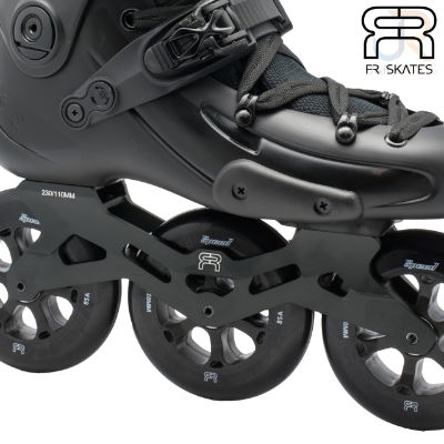 FR Skates - FR 1 310 - Black - Frame Detail - FRSKFR1310BK