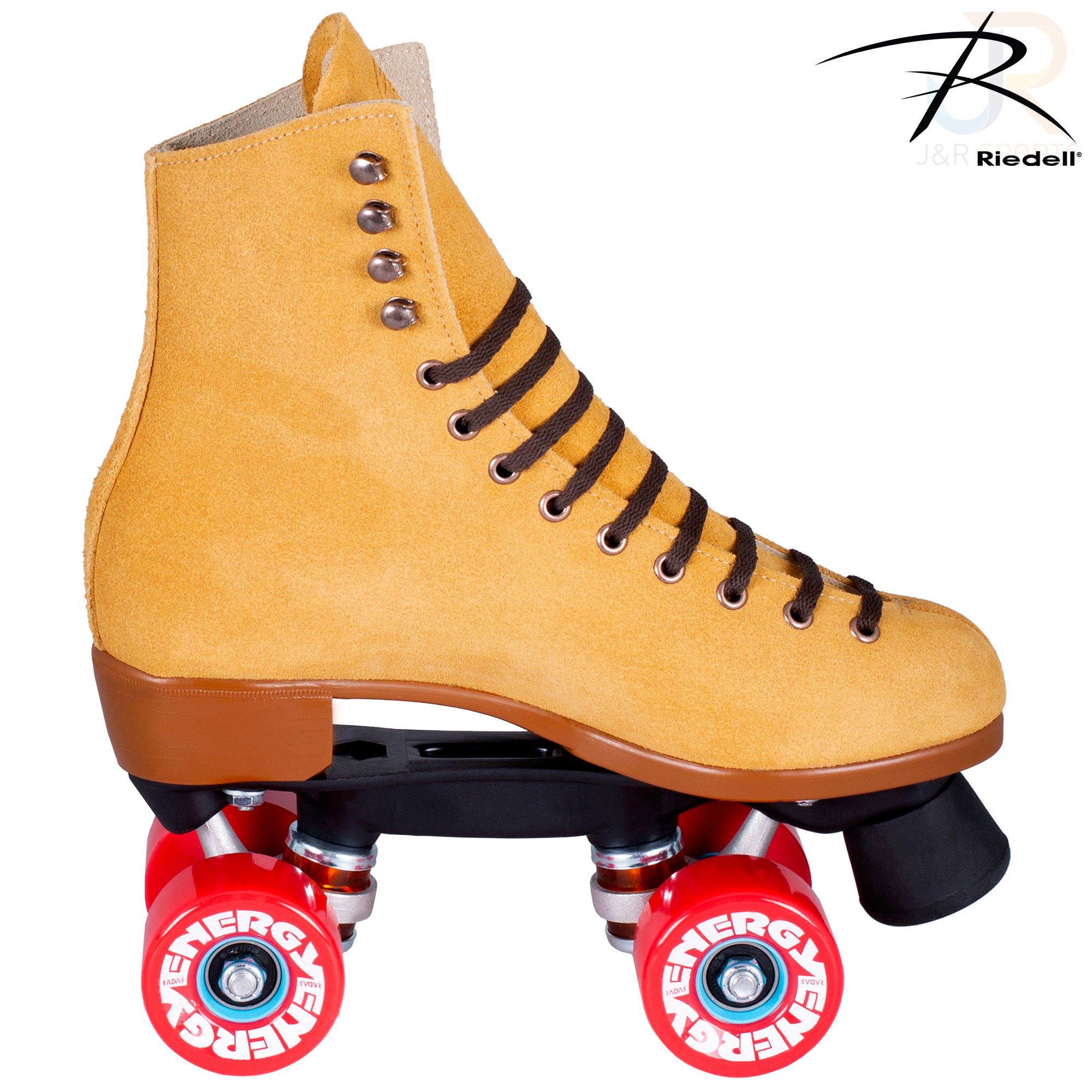 Riedell 135 Zone Skates - Tan Suede - Width Medium