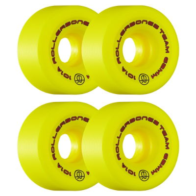 ROLLERBONES - TEAM LOGO YELLOW (8) - 62mm/101a