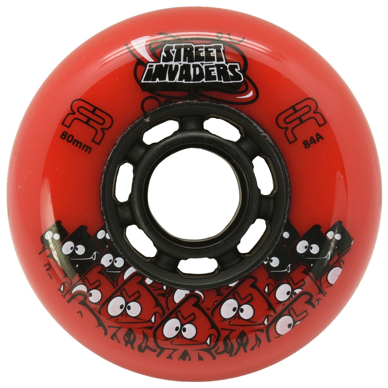 FR Street INVADER II Wheels - Red