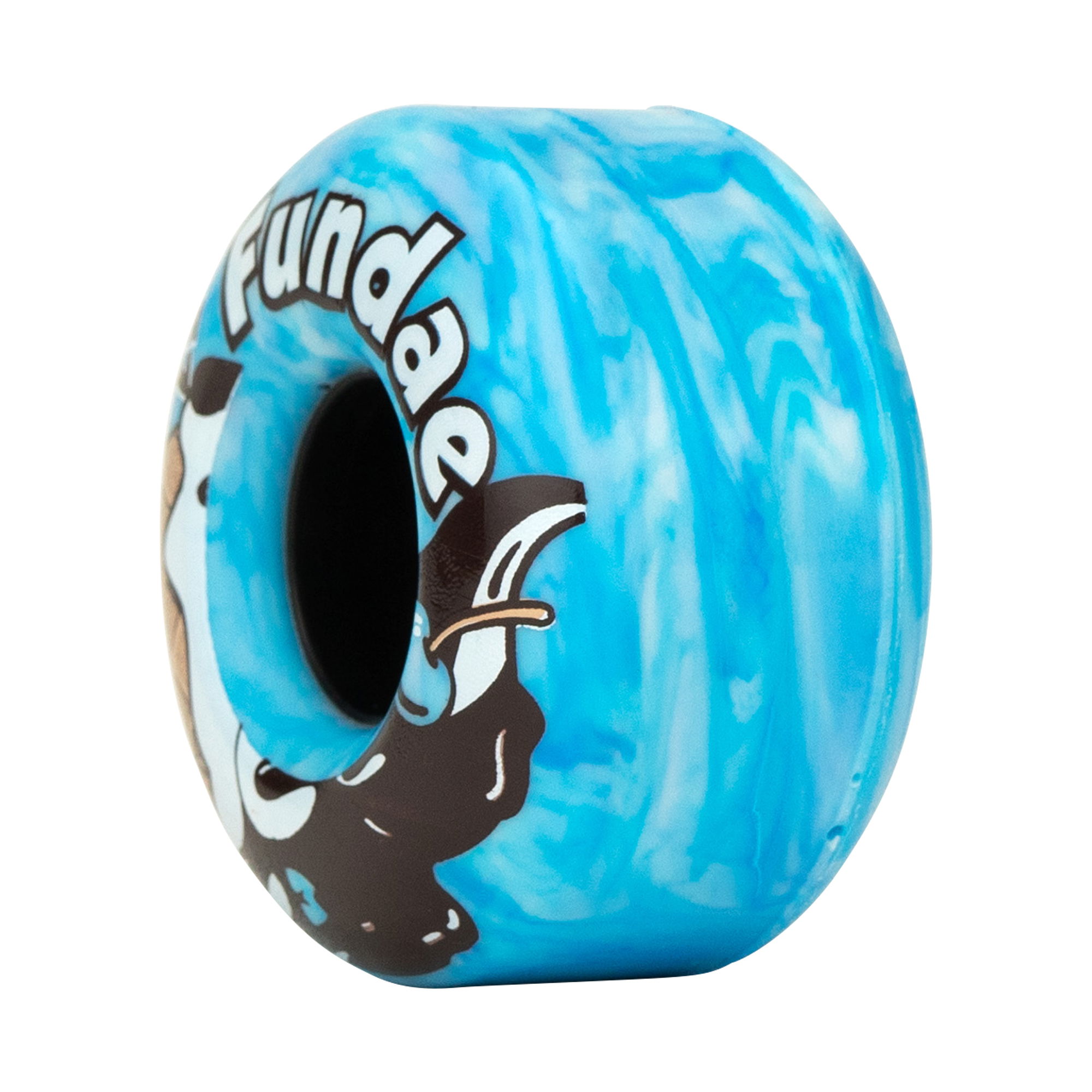 MOXI FUNDAE WHEELS (4) - BIRTHDAY CAKE 57mm x 34mm/92A