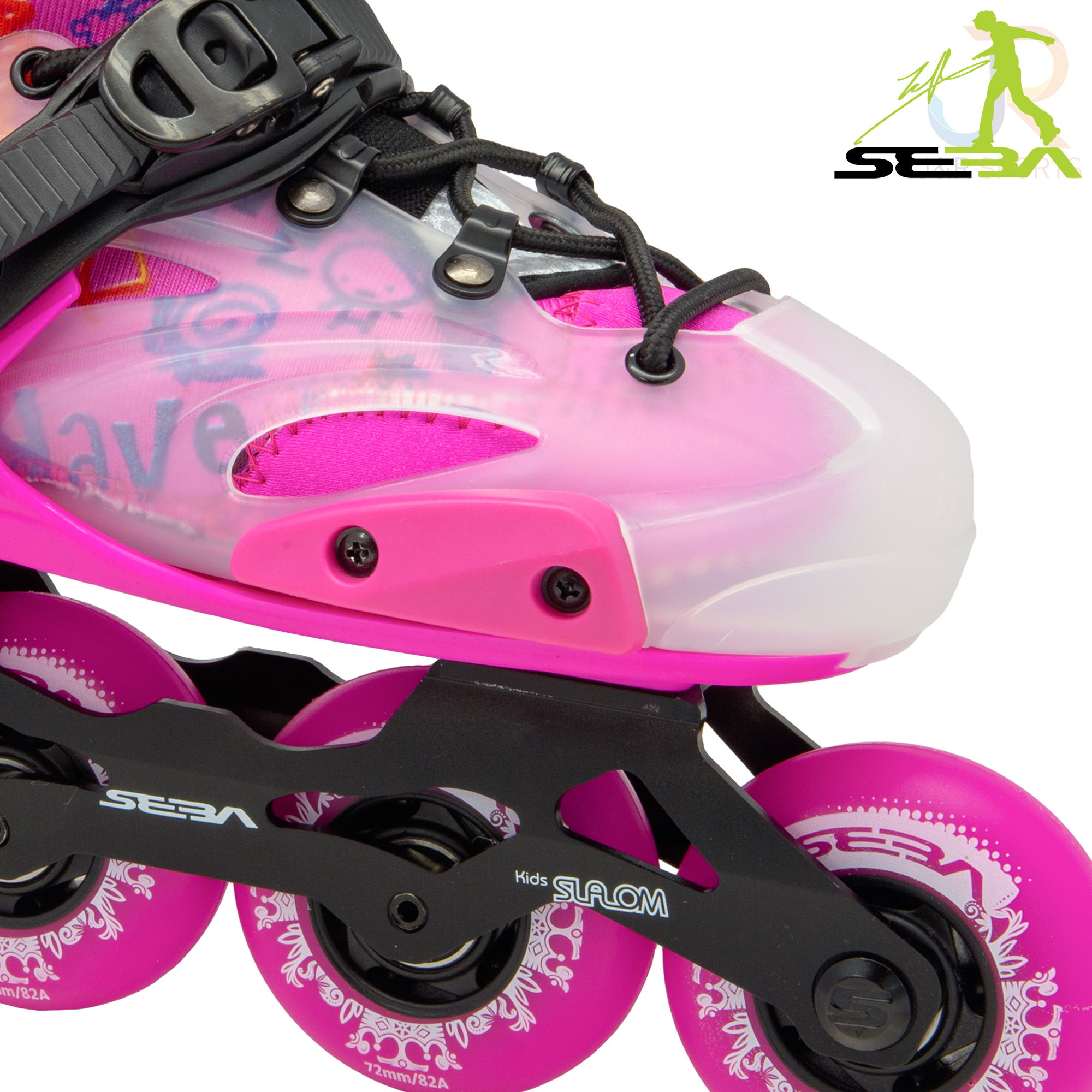 Seba ST MX Junior Adjustable In-Line Skates - Pink