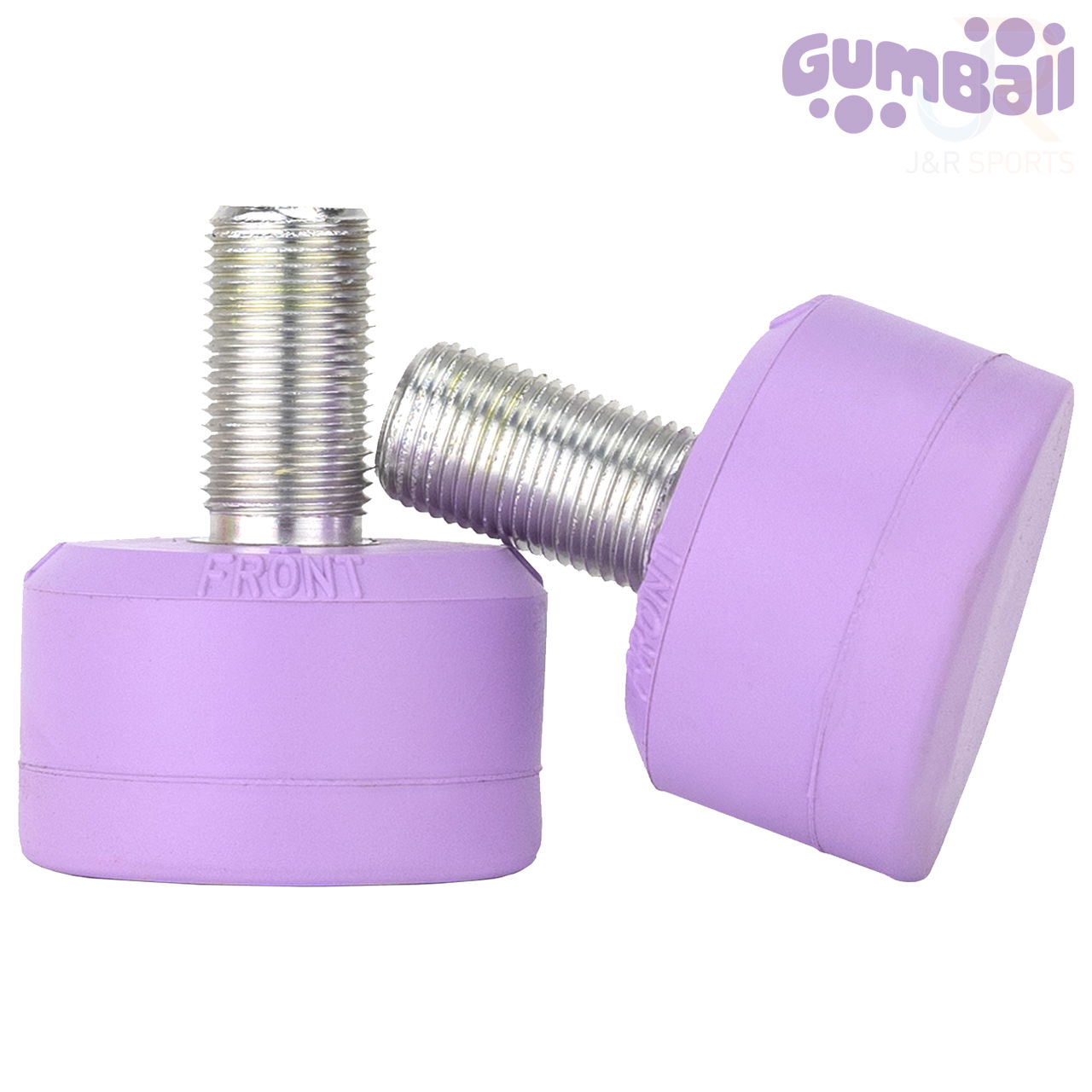 GUMBALL TOE STOP - GRAPE 83A - LONG 30mm (Pair)