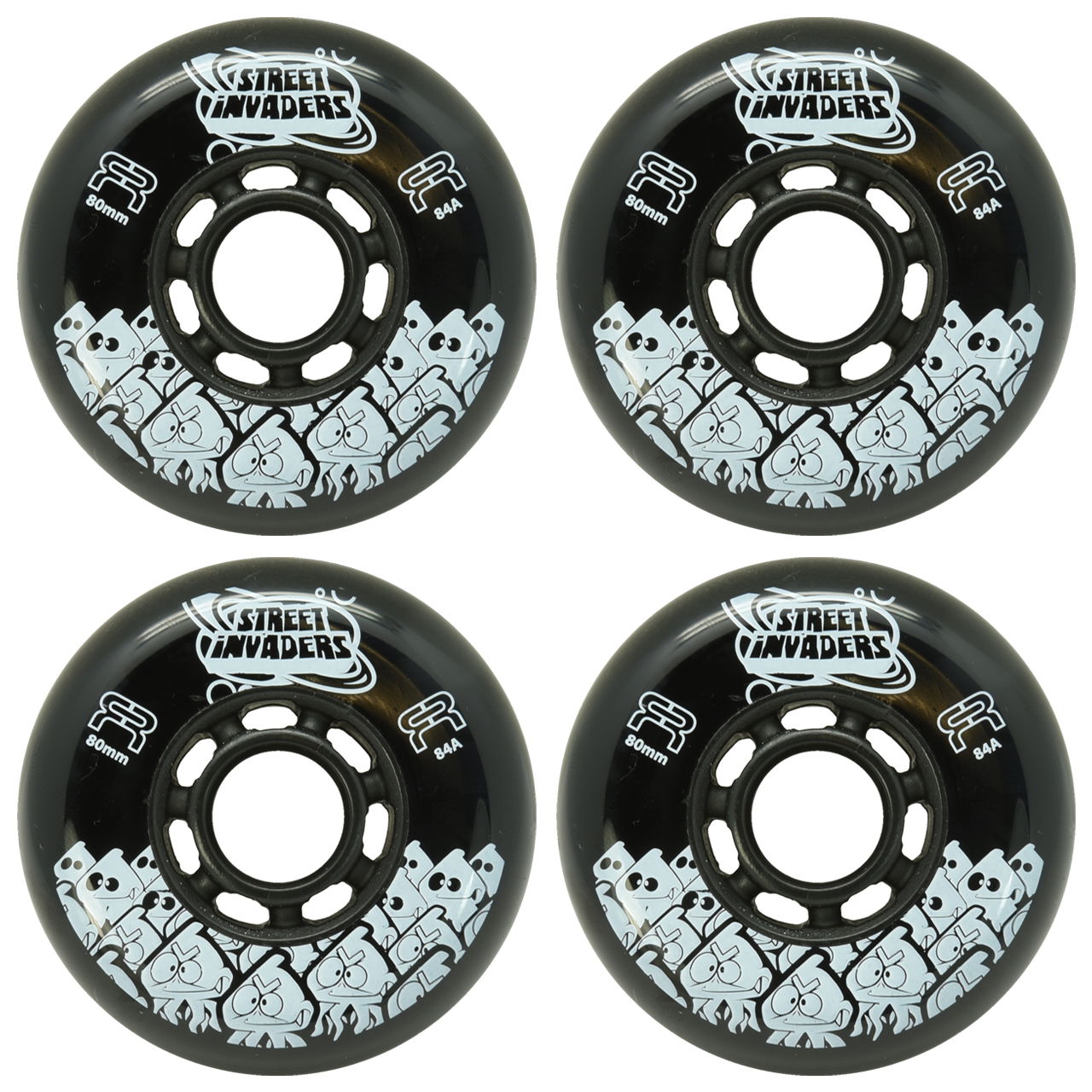 FR Street INVADER II Wheels - Black