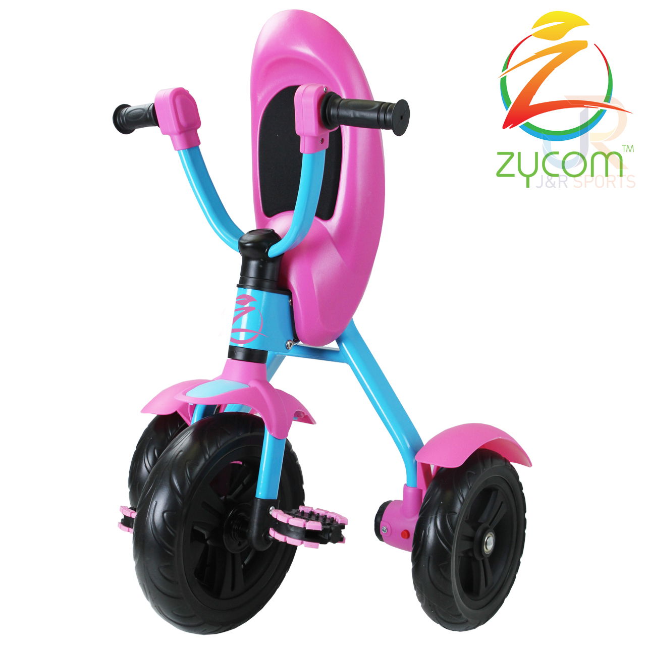 Zycom ZTrike Pink Sky Blue - Folded Angled - ZYC205-464