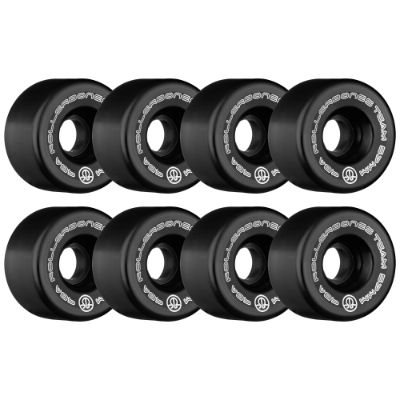 ROLLERBONES - TEAM LOGO BLACK (8) - 57mm/101a