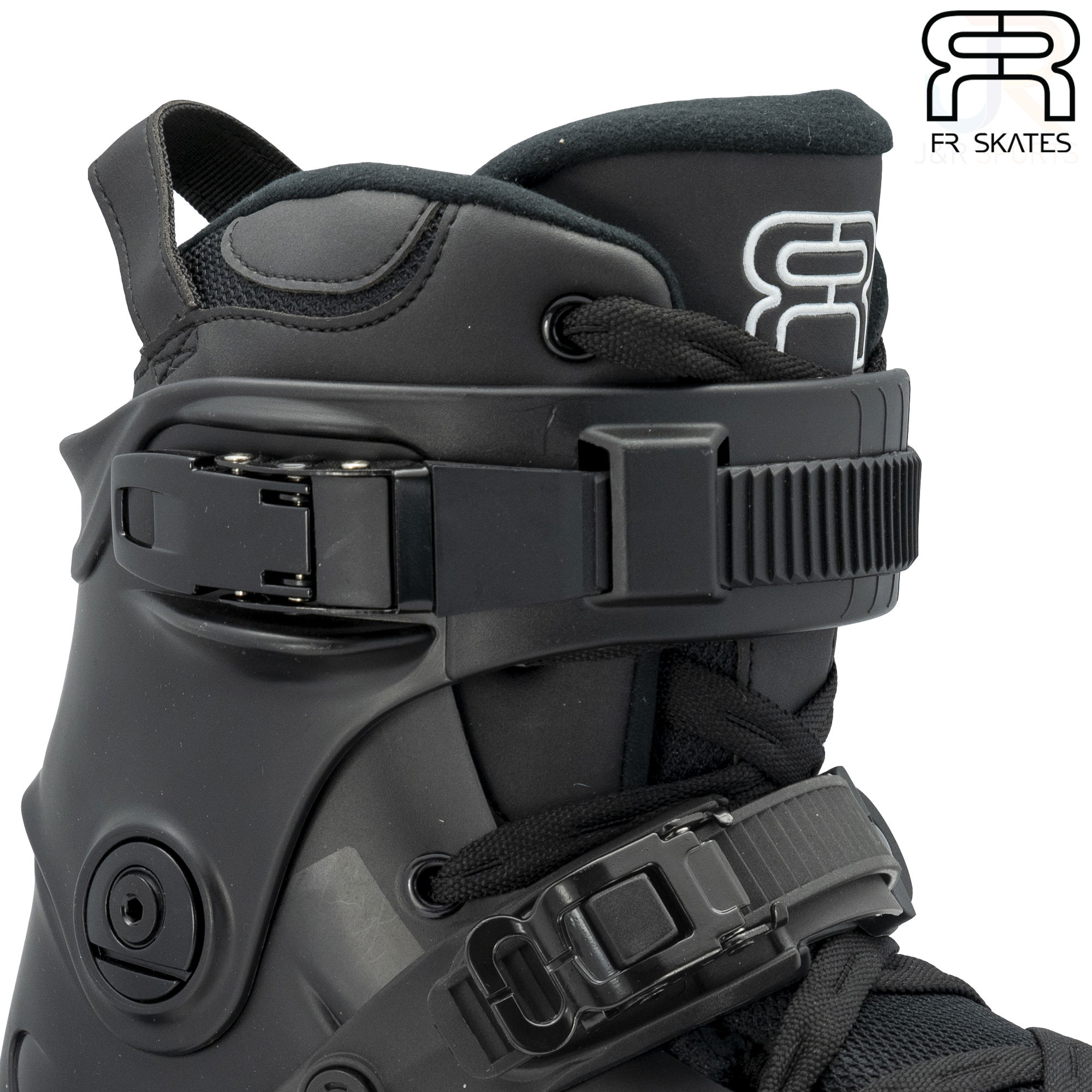 FR Skates - FR1 90 - Black - Cuff Detail - FRSKFR190BK