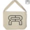 FR Tote Bag - Natural - Front View - FRBGTOTENA