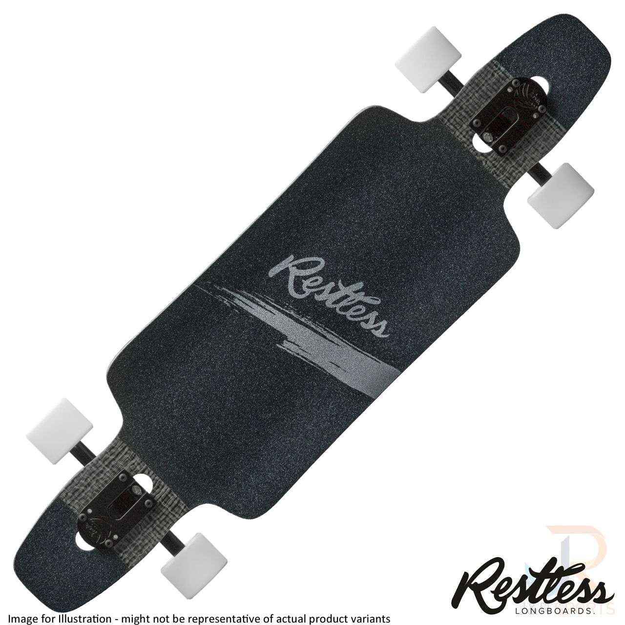 Restless Splinter CREST 35 Top Angled - Paris Black - Grindhouse