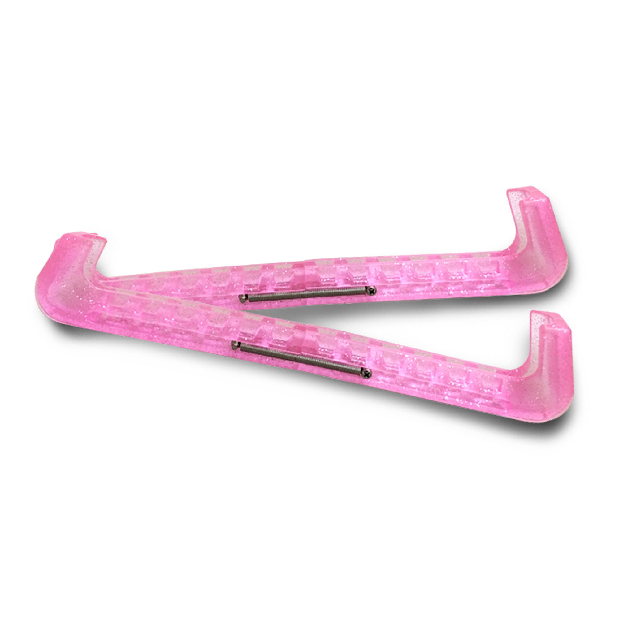 XCESS ADJUSTABLE SKATE GUARDS - GLITTER - PINK