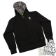 Shattered Zip Hoodie Black