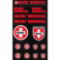 BONES MULTI STICKER SHEET
