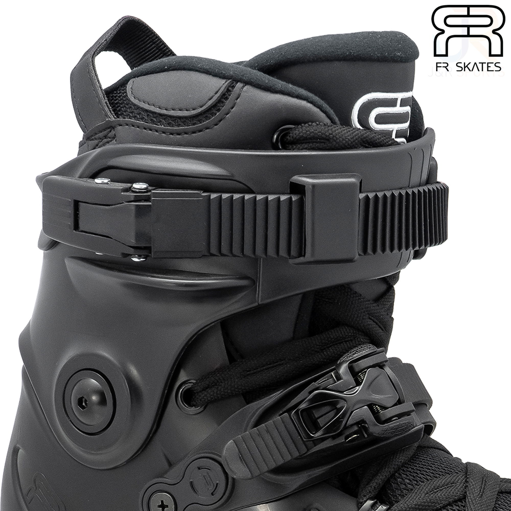 FR Jr CLUB Adjustable In-Line Skates - Black