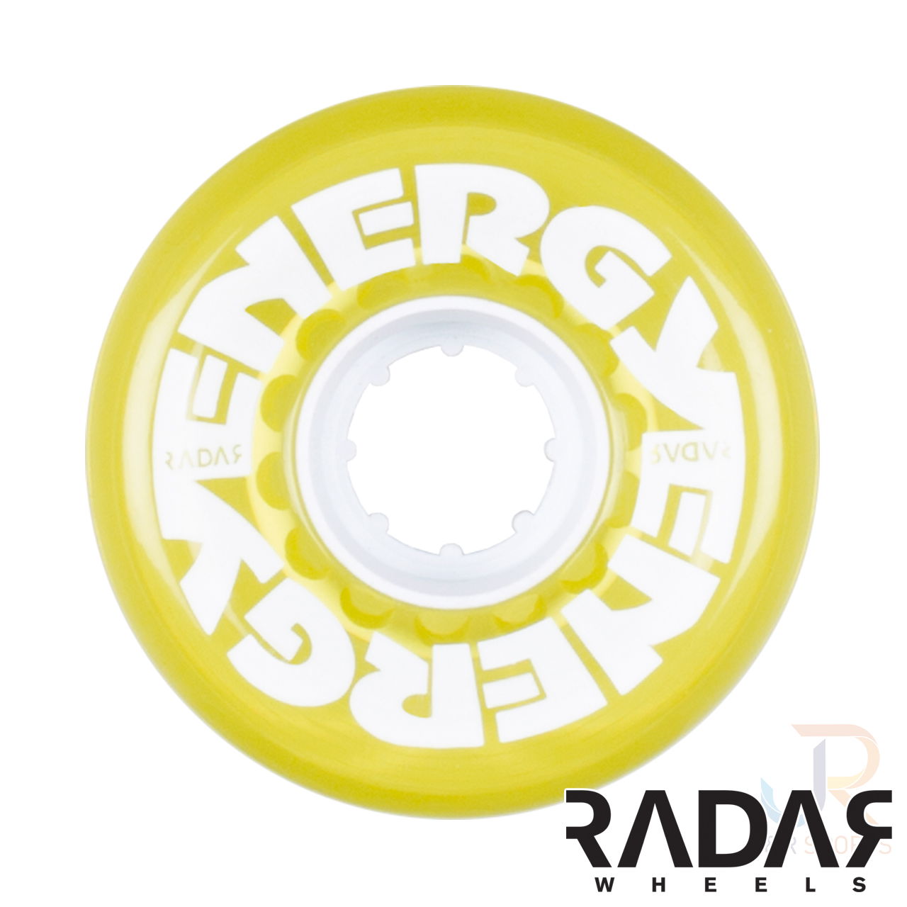 Radar Energy 62 Clear Yellow- Face - RWRE62CLY