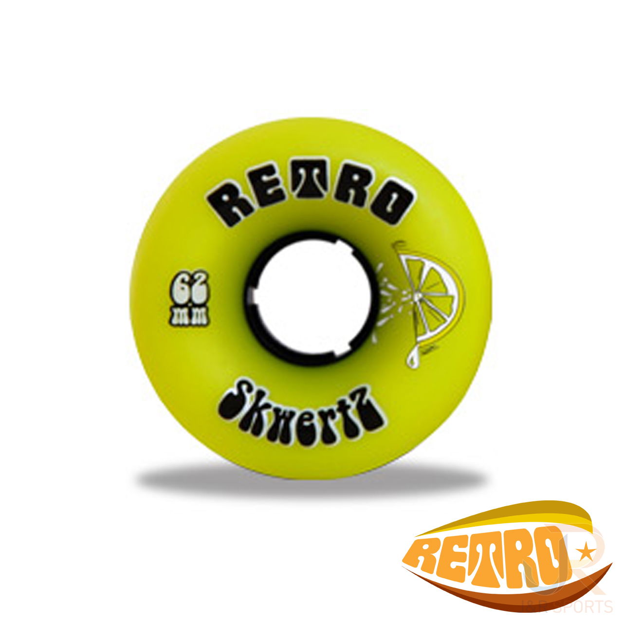 Retro Park Skwertz Lemon 62mm 96a Single